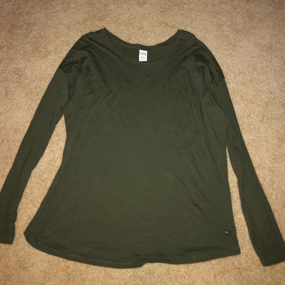 Army green tee